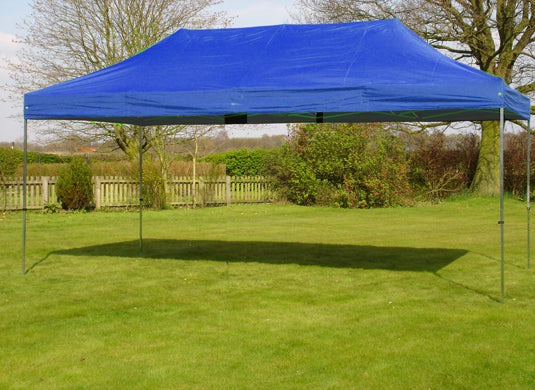 3m x 4.5m Trader-Max 30 Instant Shelter Royal Blue Image 2