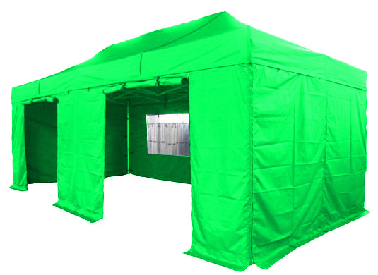 3m x 6m Extreme 40 Instant Shelter Lime Green Image 15